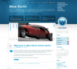 Премиум шаблон для WordPress от ThemeForest: Blue Earth