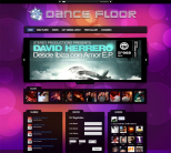 Музыкальный Шаблон WordPress от GorillaThemes: Dance Floor