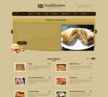 Тема для WordPress от Templatic: Foodilicious