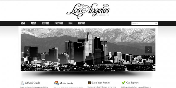 Новостная тема WordPress от Themeforest: Los Angeles