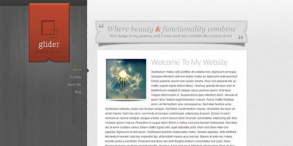Glider — премиум тема WordPress от ElegantThemes