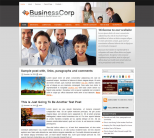 Бизнес новостной шаблон WordPress от NewWpThemes: BusinessCorp