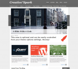Стильный портфолио шаблон на WordPress от Themeforest: Creative Spark