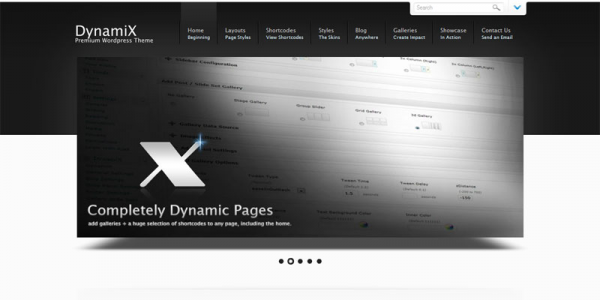 Premium WordPress тема от ThemeForest: DynamiX