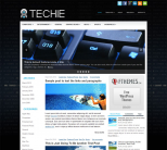 Технологичный блог для wordpress: Techie