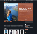 Шаблон wordpress для путешественников: Vanguard